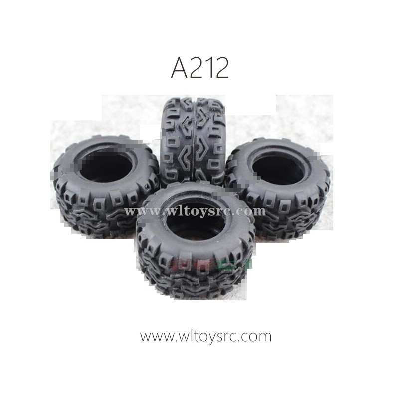 WLTOYS A212 1/24 RC Truck Parts-OFF-Road Tires