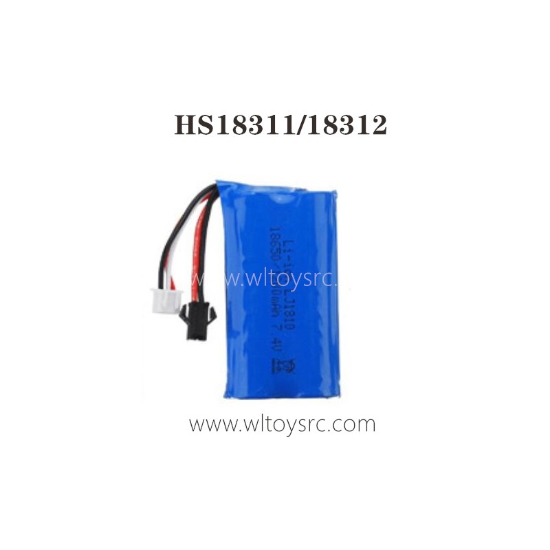 HS 18311 HS 18312 Battery 7.4V 1200mAh Original Parts