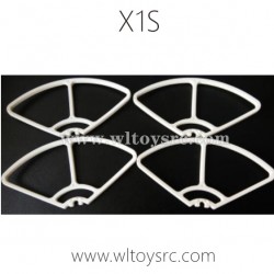 WLTOYS XK X1S 4K 5G RC Drone Parts-Propellers Guards