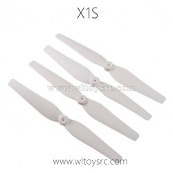 WLTOYS XK X1S 4K RC Drone Parts-Propellers White