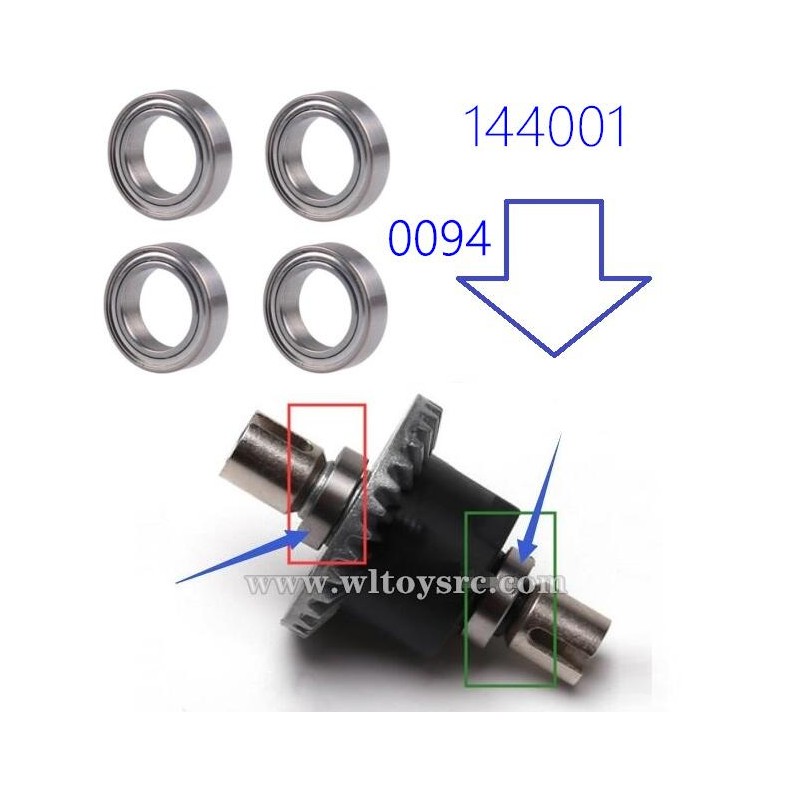 WLTOYS XK 144001 Ball Bearing For Differential Gear