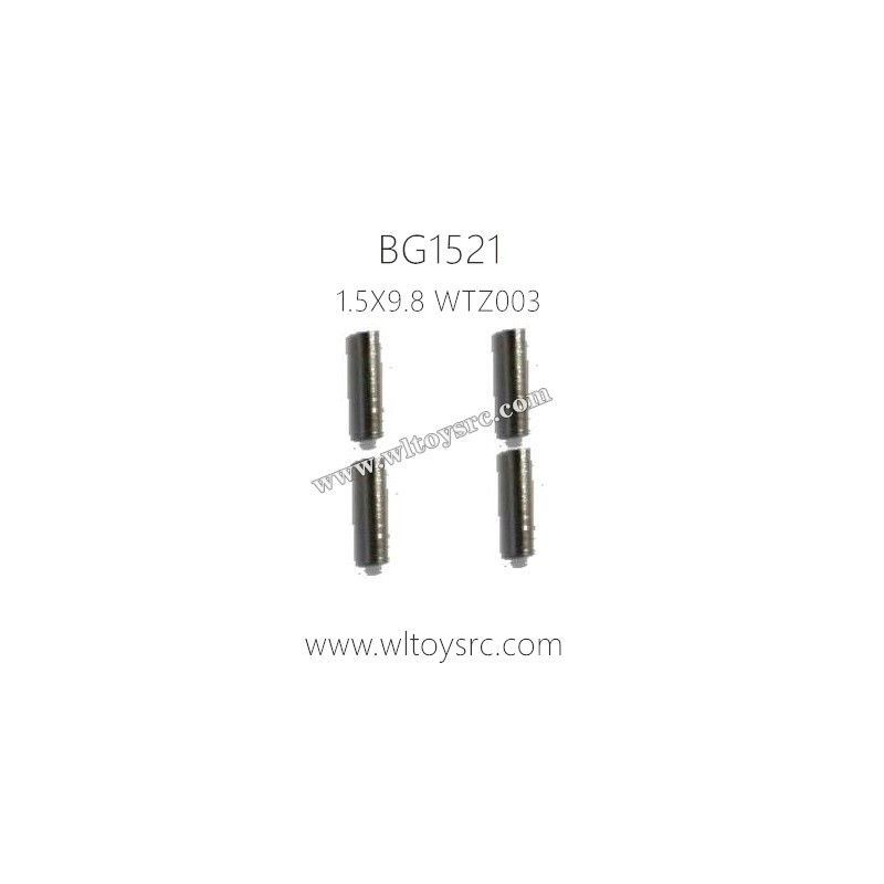 SUBOTECH BG1521 Rock Crawler Parts 1.5X9.8 Iron Rod WTZ003