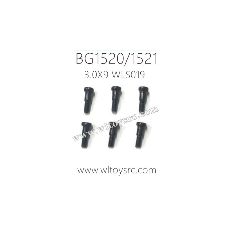 SUBOTECH BG1520 BG1521 Parts 3.0X9 Step Screw WLS019