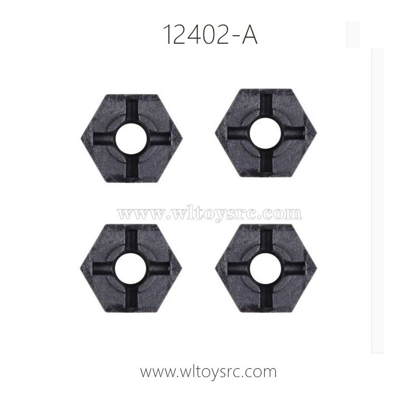 WLTOYS 12402-A D7 RC Truck Parts, Hexagonal wheel seat