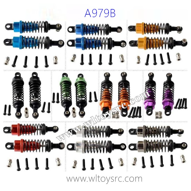 WLTOYS A979B 1/18 Upgrade Parts, Shock Absorber Semi Aluminum Alloy