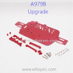 WLTOYS A979B 1/18 Upgrade Parts, Bottom Board Red