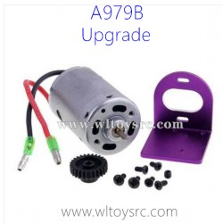 WLTOYS A979B Upgrade Parts, 540 Motor and Motor Holder Purple