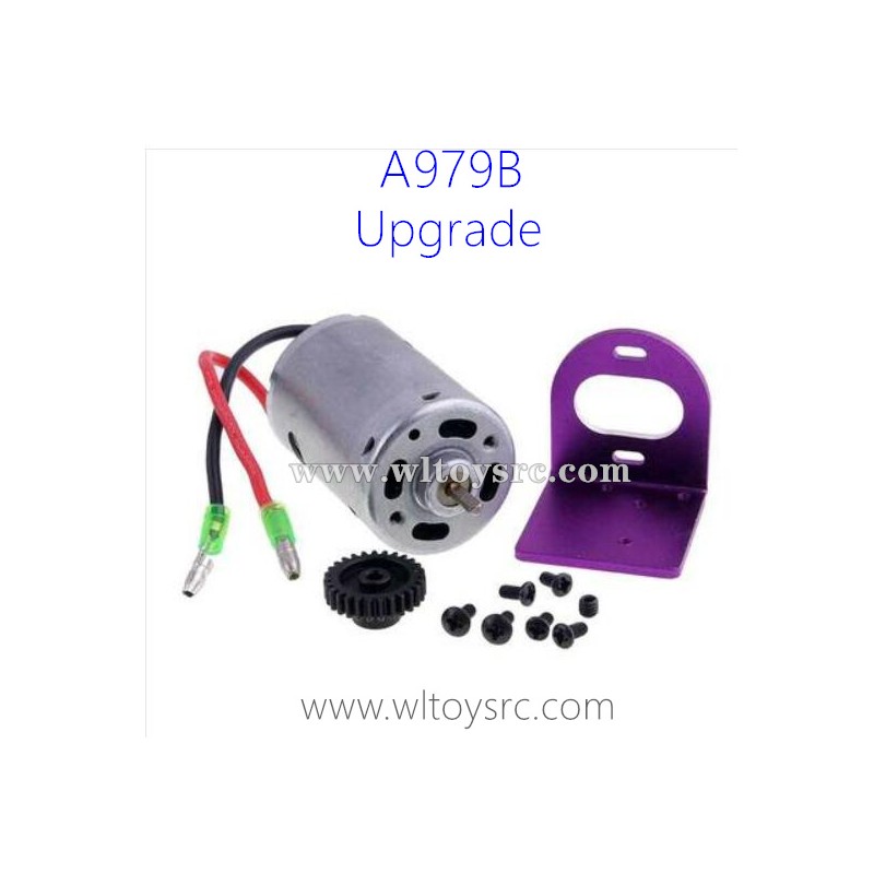 WLTOYS A979B Upgrade Parts, 540 Motor and Motor Holder