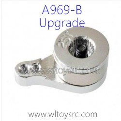 WLTOYS A969B 1/18 Upgrade Parts, Servo Buffer Arm 25T Silver