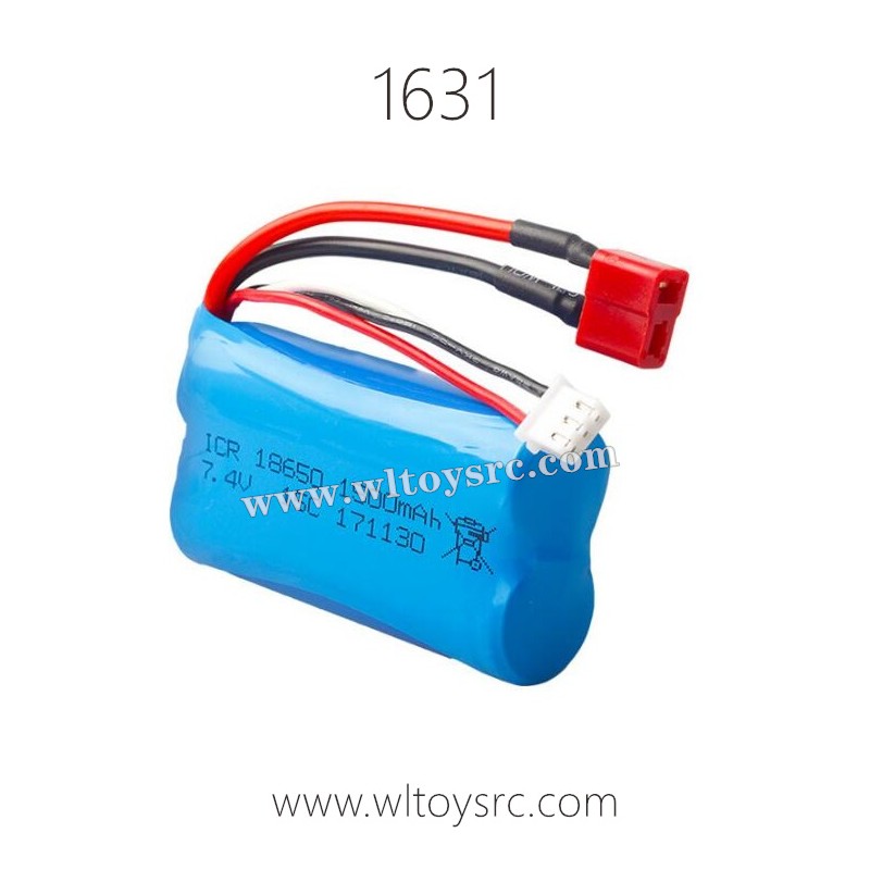 REMO HOBBY 1631 SMAX Parts-7.4V 1500 Battery