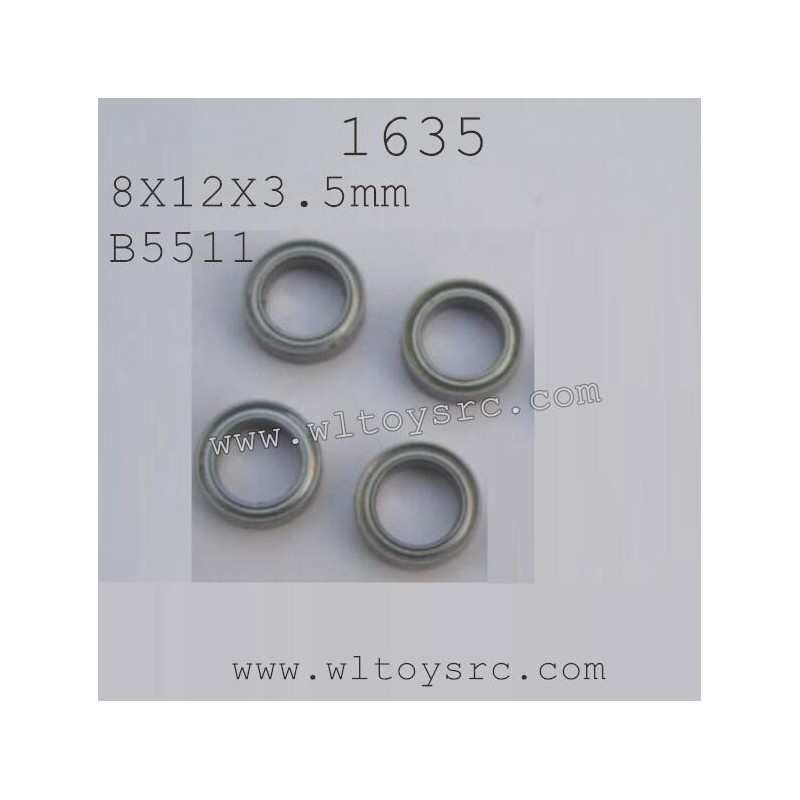 REMO 1635 SMAX 1/16 Parts, Ball Bearings B5511