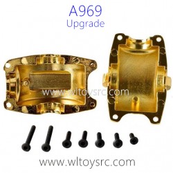 WLTOYS A969 Upgrade Parts, Gearbox Gold