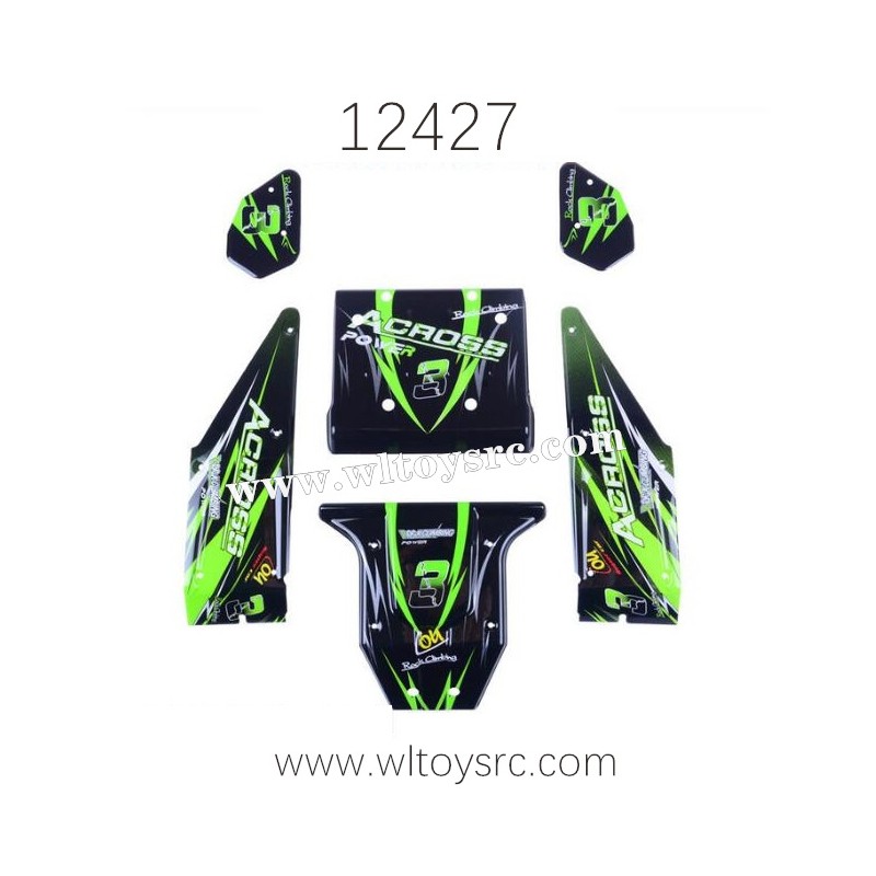 WLTOYS 12427 1/12 RC Car Parts Body Shell 0059