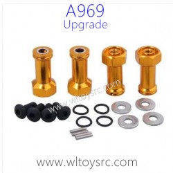 WLTOYS A969 Upgrade Parts, Extended Adapter yellow