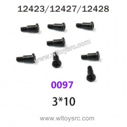 WLTOYS 12423 12427 12428 RC Car Parts 0097 Screws