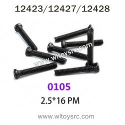 WLTOYS 12423 12427 12428 Parts 0105 Screws