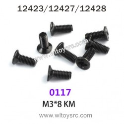 WLTOYS 12423 12427 12428 Parts 0117 Screws