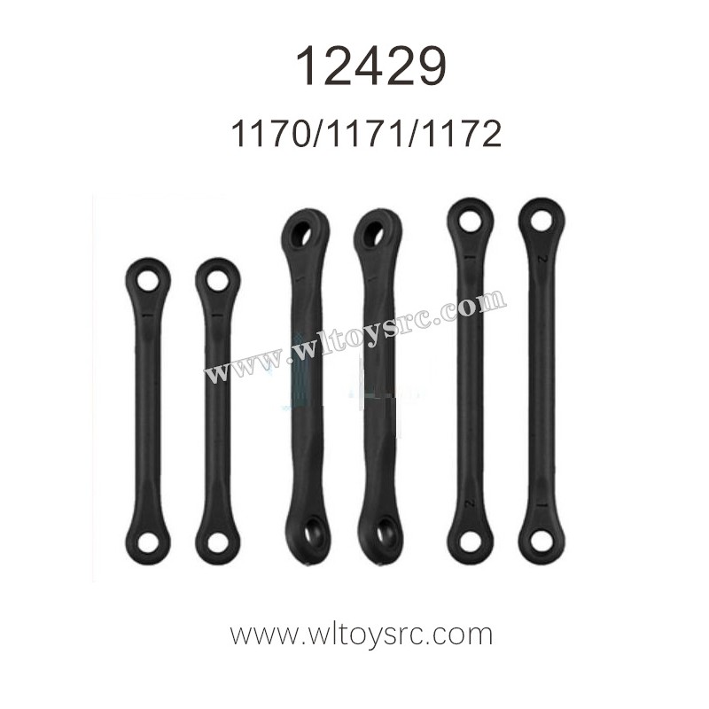 WLTOYS 12429 Parts, 1170 1171 1172 Connect Rod Set