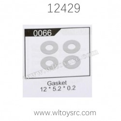 WLTOYS 12429 Parts, 0066 Gasket 12x5.2x0.2