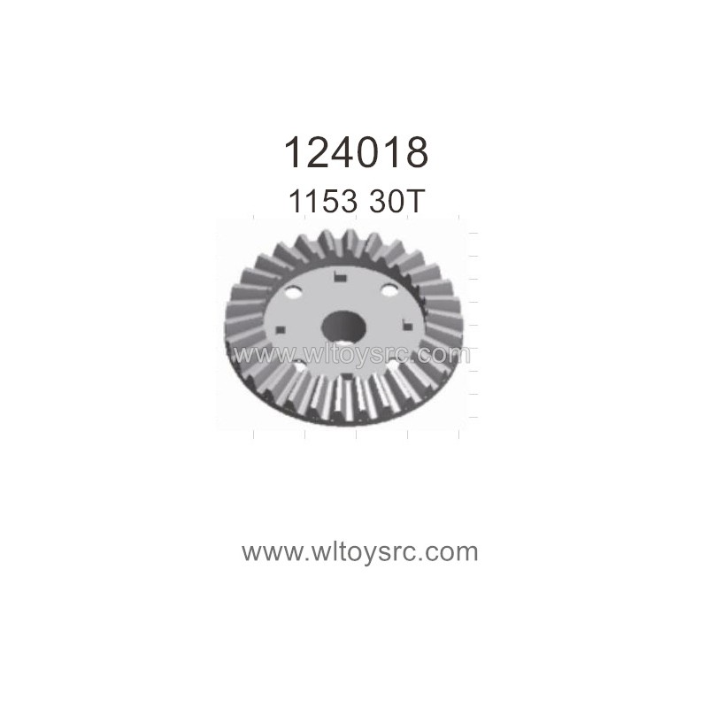 WLTOYS 124018 Parts, 1153 30T Differential Big Gear