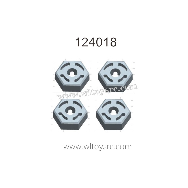 WLTOYS 124018 RC Truck Parts, 1266 Hex Nut