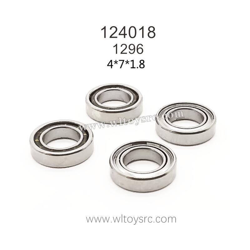 WLTOYS 124018 RC Truck Parts, 1296 6x2.7 Flange Bushing