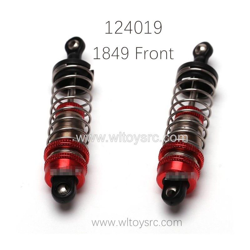 WLTOYS 124019 RC Car Parts 1849 Front Shock Absorder