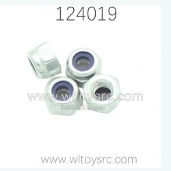 WLTOYS 124019 1/12 RC Car Parts A949-49 M3 Nuts