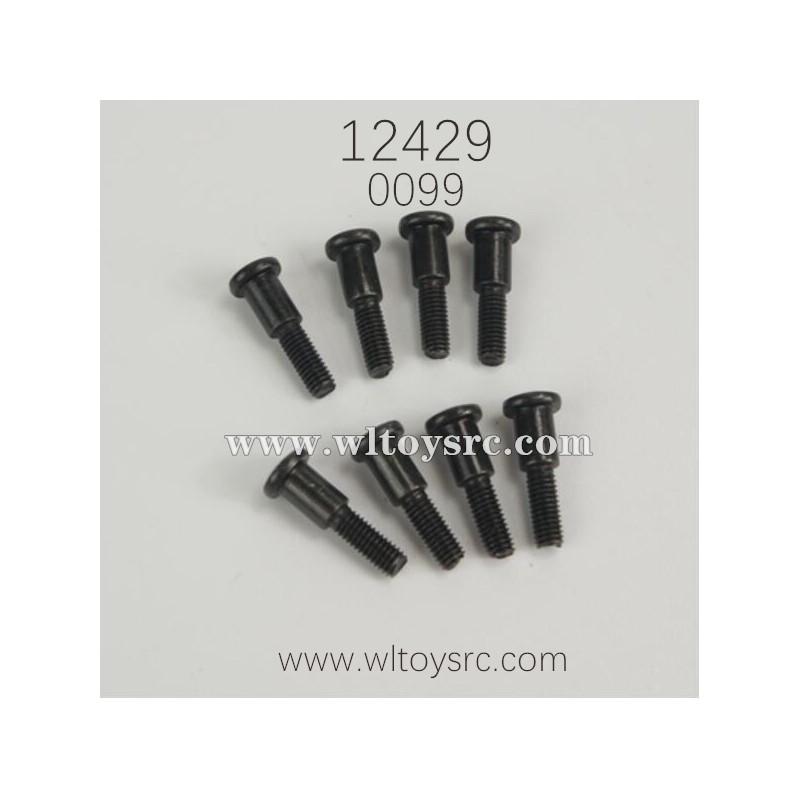 WLTOYS 12429 RC Car Parts, 0099 Step screw