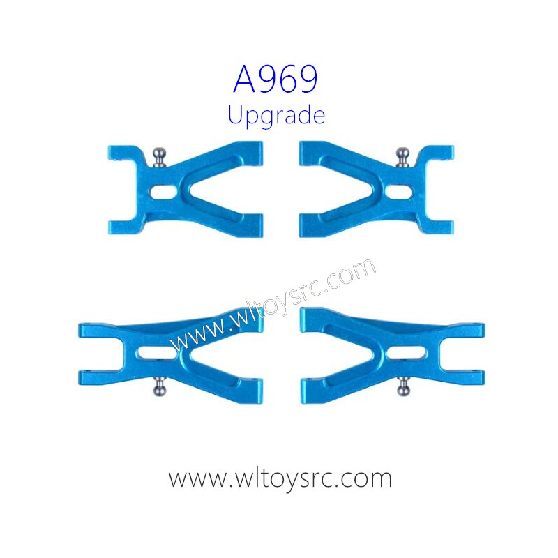 WLTOYS A969 RC Truck Upgrade Parts, Front and Rear Swing Arms