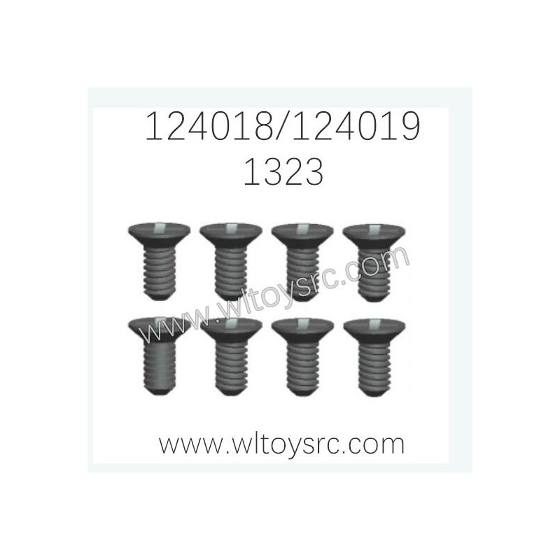 WLTOYS 124018 124019 1/12 Parts 1323 screw