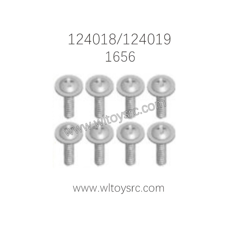 WLTOYS 124018 124019 Parts 1656 Phillips round head screw