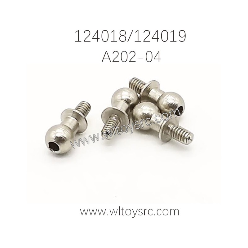 WLTOYS 124018 124019 Parts A202-04 Ball head screw