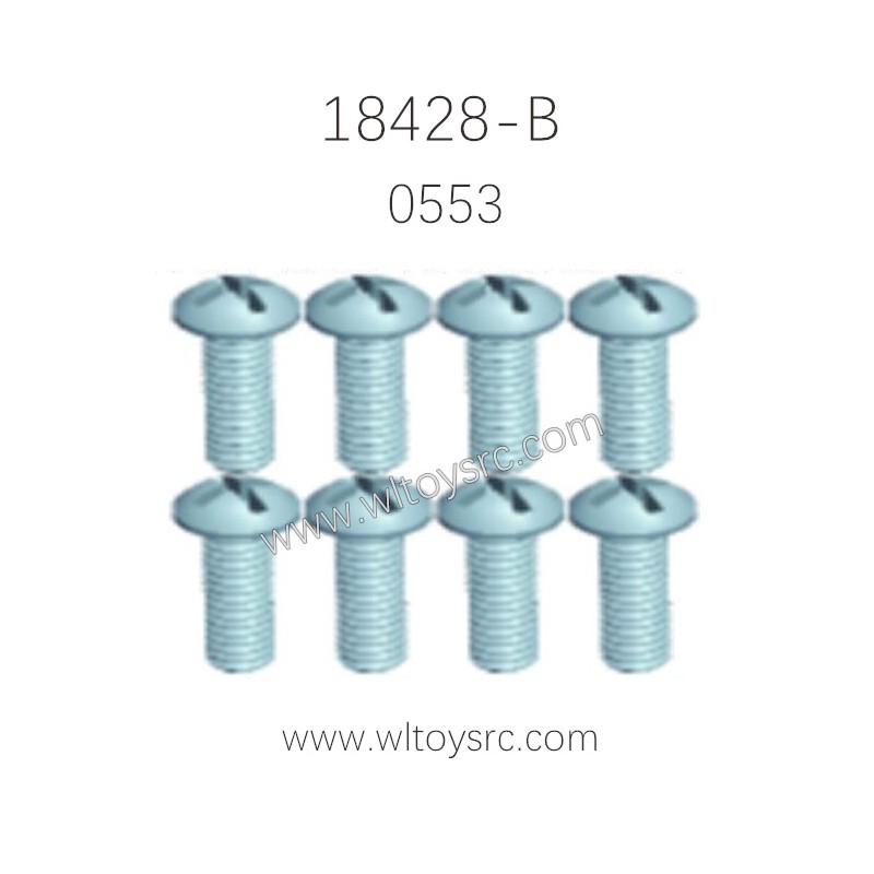 WLTOYS 18428-B Parts, 0553 ST2X6PB Screws