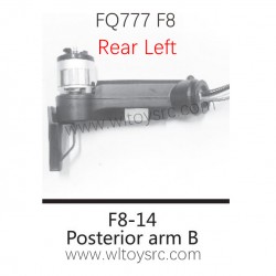 FQ777 F8 Drone Parts-F8-14 Rear Left Motor Arm kit