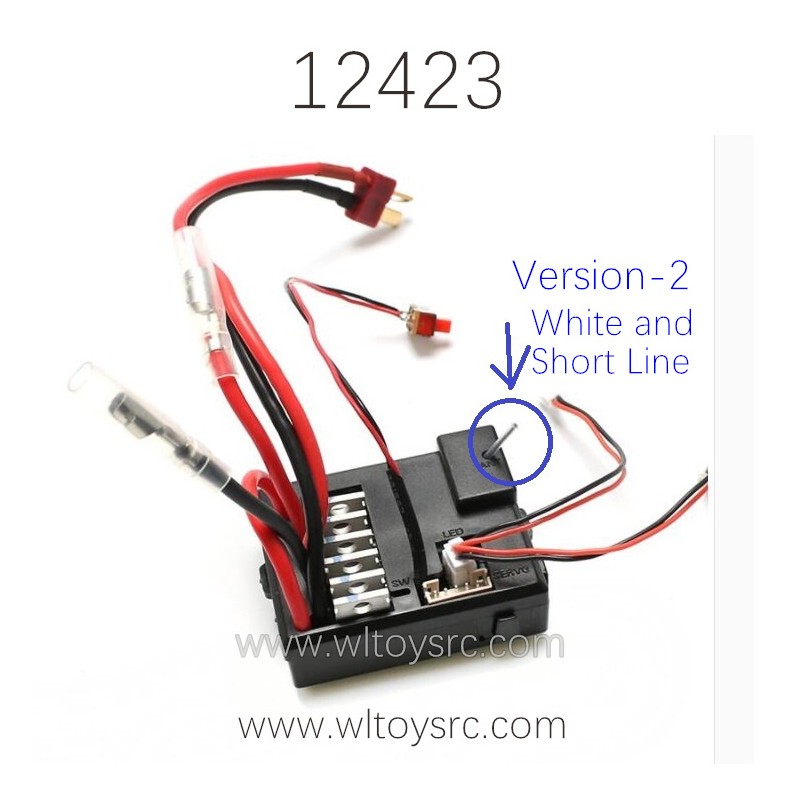 WLTOYS 12423 Across RC Car Parts Receiver Board