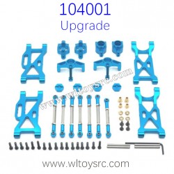 WLTOYS 104001 Upgrade Parts Metal Swing Arm and Connect Rod kit