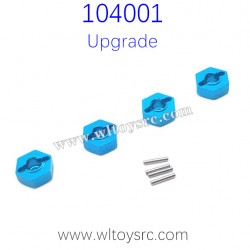 WLTOYS 104001 RC Buggy Upgrade Parts Hex Nut with Pins