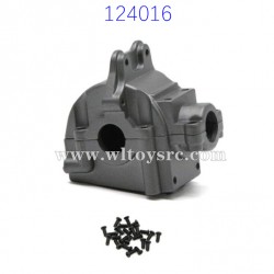 WLTOYS 124016 Upgrade Parts Metal Differential Gearbox Titanium