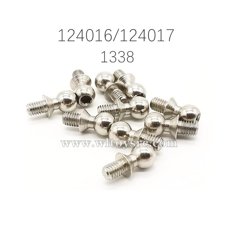 WLTOYS 124016 124017 Parts 1338 Ball head screw 4.9X10.6-2