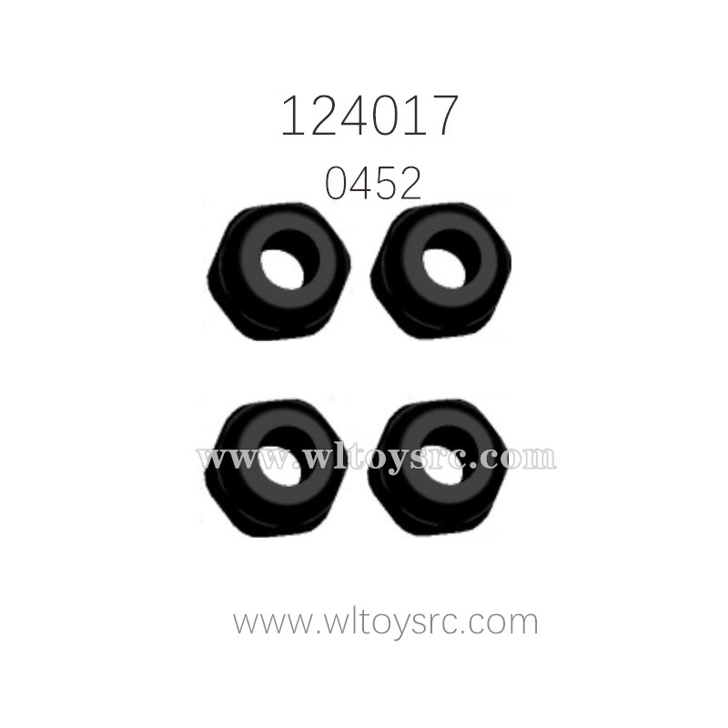 WLTOYS 124017 Parts 0452 M3 Flange Nuts