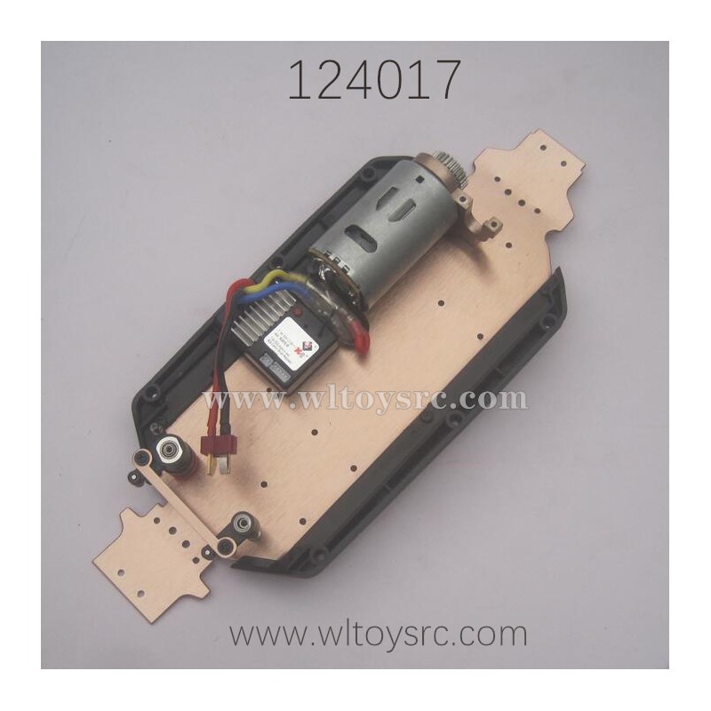 WLTOYS 124017 Parts Car Bottom Assembly