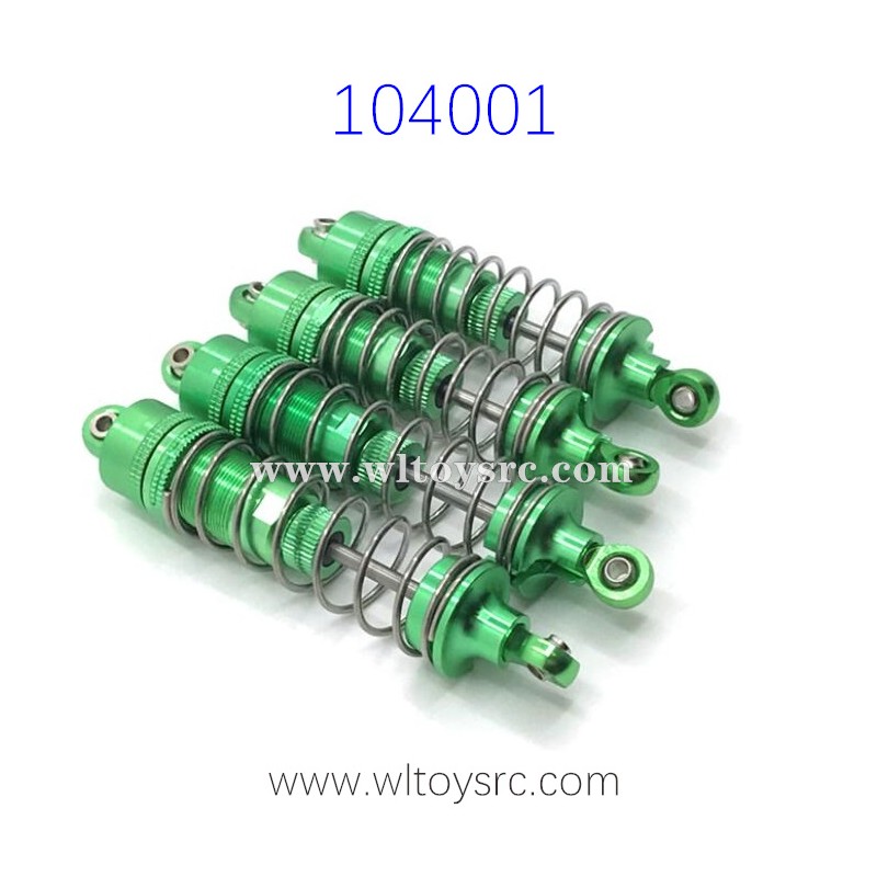 WLTOYS 104001 Upgrade Shock Absorbers Green