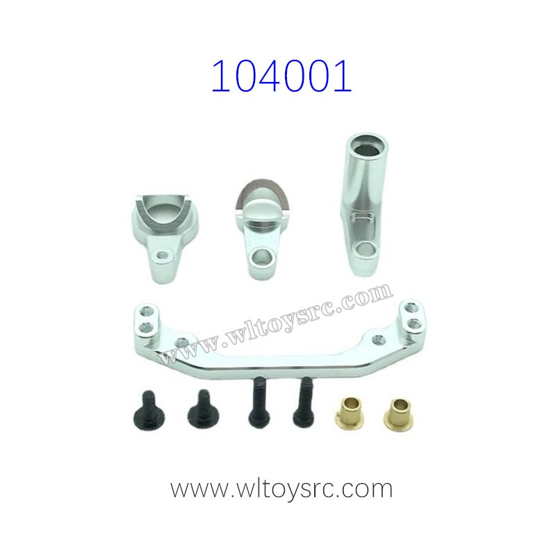 WLTOYS 104001 Upgrade Parts Steering Assembly Aluminum Alloy