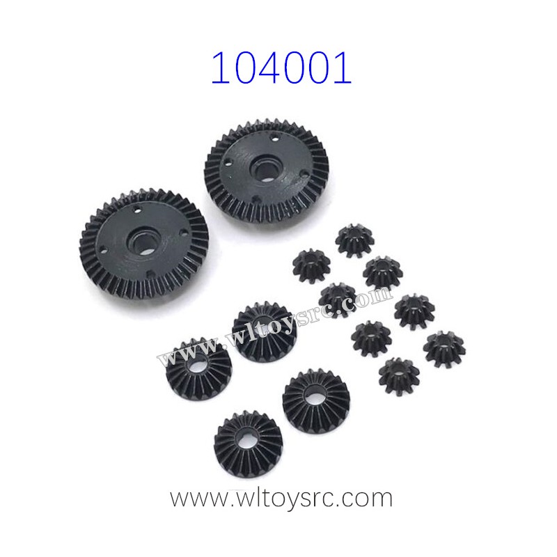 WLTOYS XK 104001 1/10 Upgrade Differential Gear Set