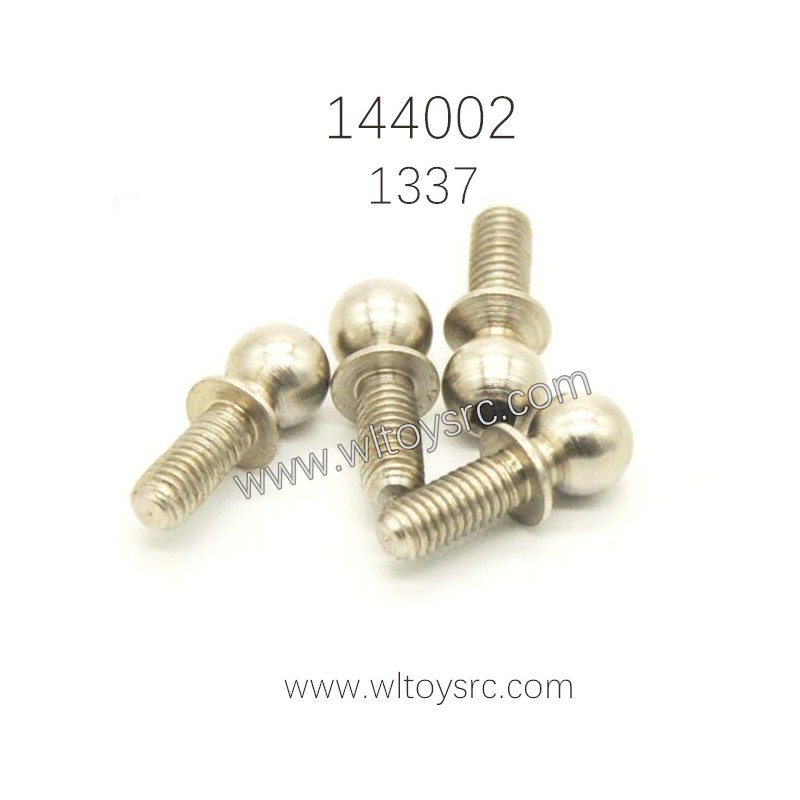 WLTOYS 144002 Parts 1337 Ball head Screw 4.9X13.6