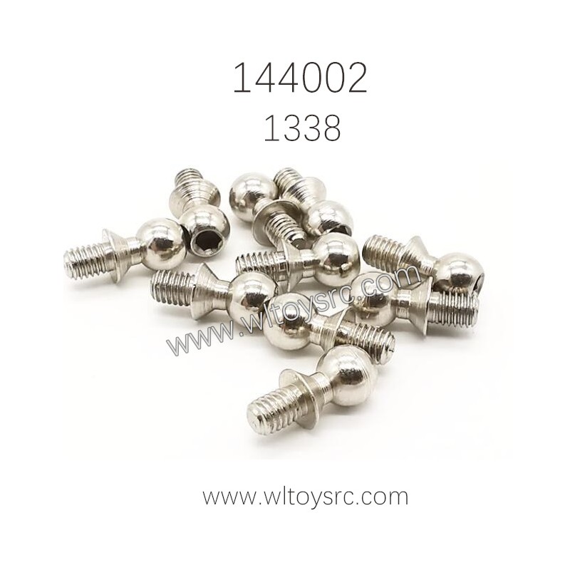 WLTOYS 144002 Parts 1338 Ball head Screw 4.9X10.6