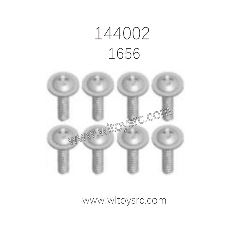 WLTOYS 144002 Parts 1656 Phillips Round head Screw