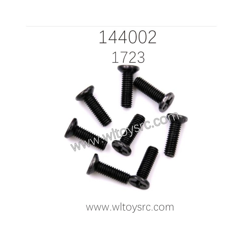 WLTOYS 144002 Parts 1723 Phillips Countersunk Screws M3X10KM