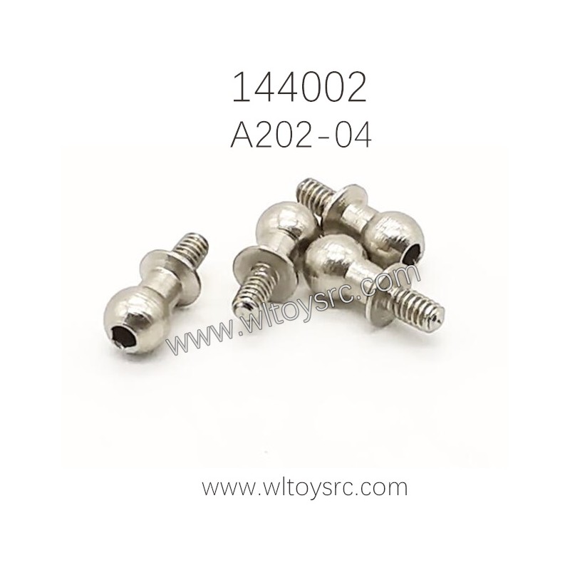 WLTOYS 144002 1/14 RC Car Parts A202-04 Ball head Screw